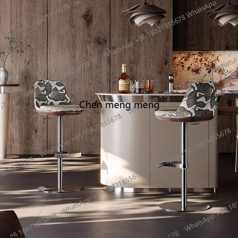 

Make Up Accent Bar Stools Counter Swivel Design Restaurant Metal Bar Stools Gaming Rocking Sillas Para Comedor Bar Furniture