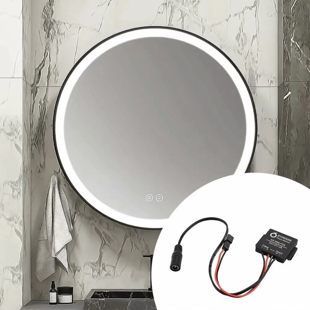 New Stepless Dimming Touch Switch Touch Sensor Control Switch Inductive Dimming Switch Dimmer Control Mirror Lamp Touch Pad