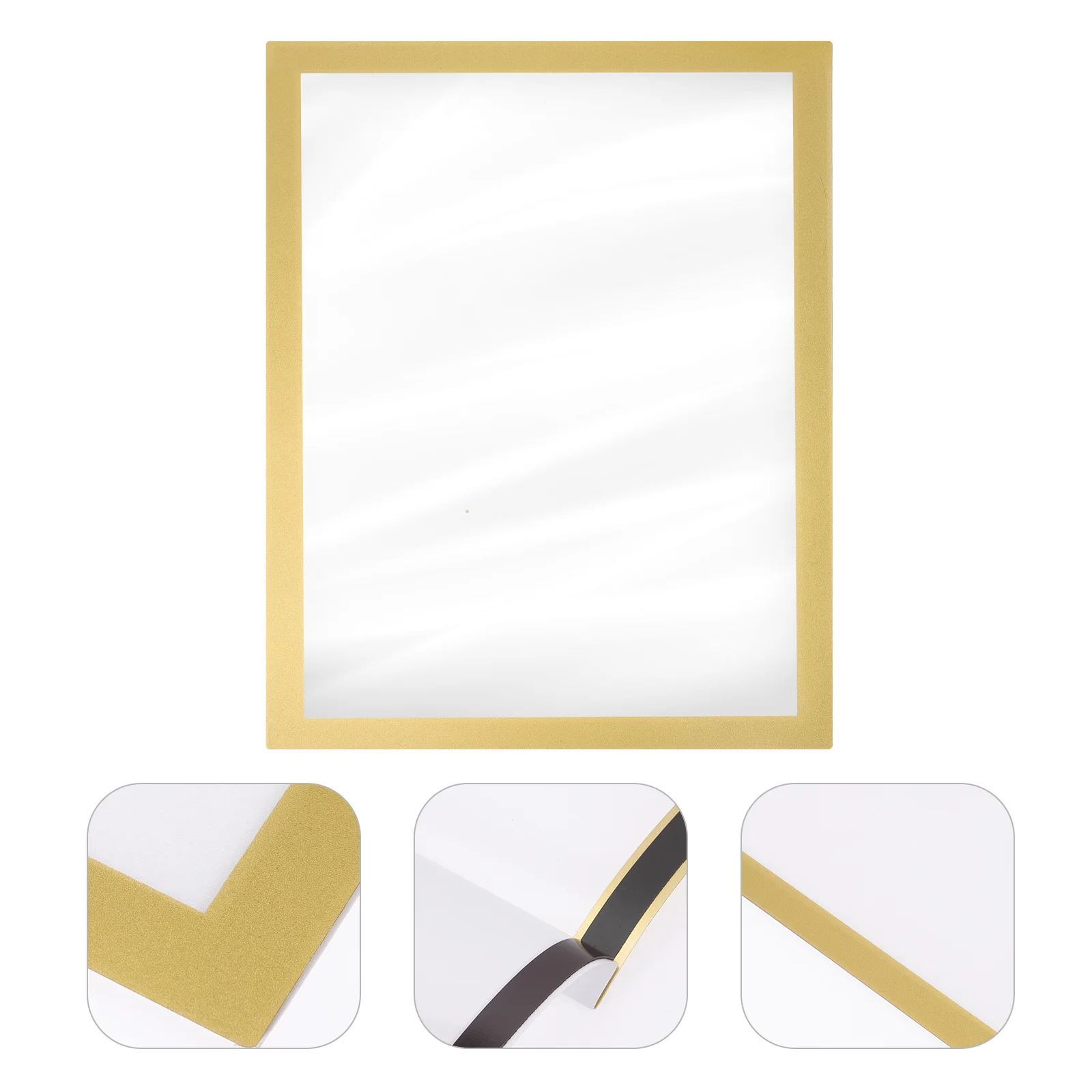 Golden Display Picture Frame Golden A4 Picture Frame Magnetic Golden Picture Frame Golden Display Picture Frame