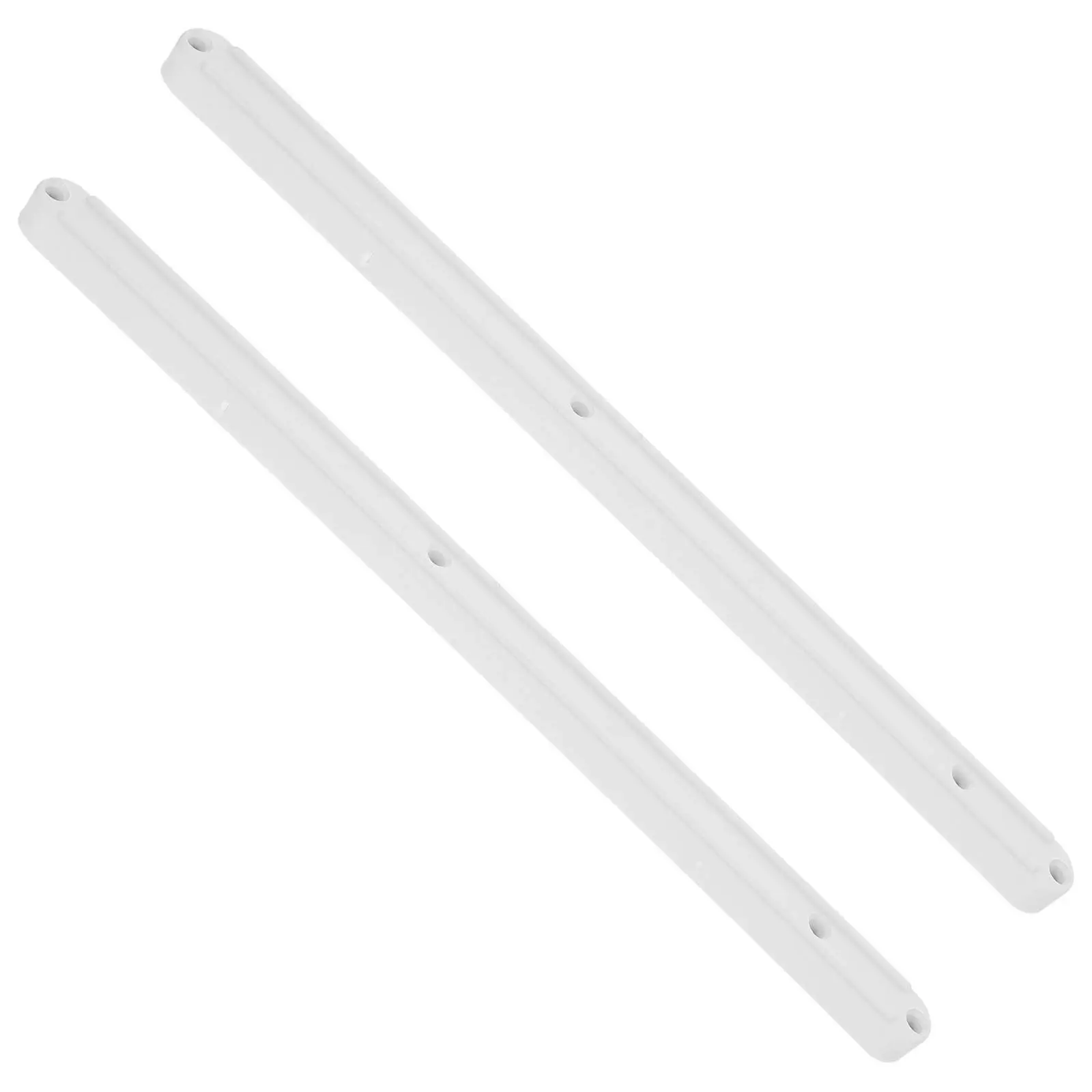 2Pcs Plastic Drawer Slides 12 Inch Side Mount Full Extension Rails Smooth Noise Free for Kitchen Dresser Cabinet Wardrobe