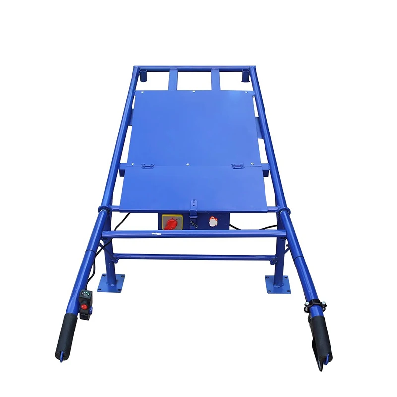 

Heavy Duty Hand Truck Platform Foldable Electiic Climbing Hand Cart Trolley Transport Agricultural Household Industrial Trolley