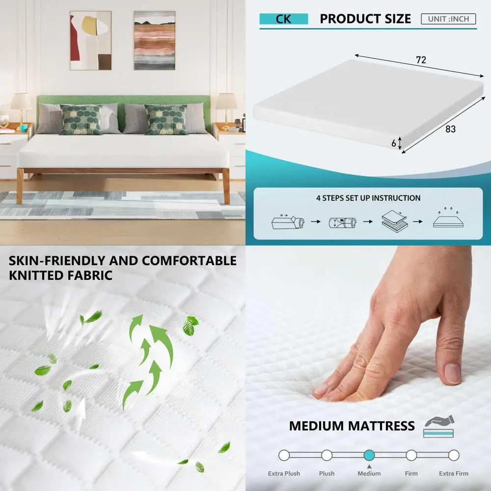 6 Inch Medium Firm …