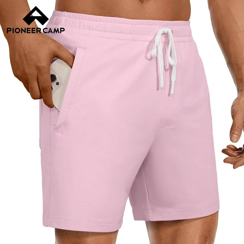 

Pioneer Camp Sweat Shorts for Men 5 Inch Inseam Shorts Athletic Gym Workout Casual Cotton Shorts for Running Pajama Lounge