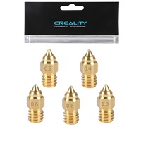 Creality Official Ender 3 S1 Nozzles 0.4/0.6mm 5pcs,for Ender 3/Pro/V2/Max/Neo, Ender5/Pro/Plus, Ender 6 3D Printer Accessory