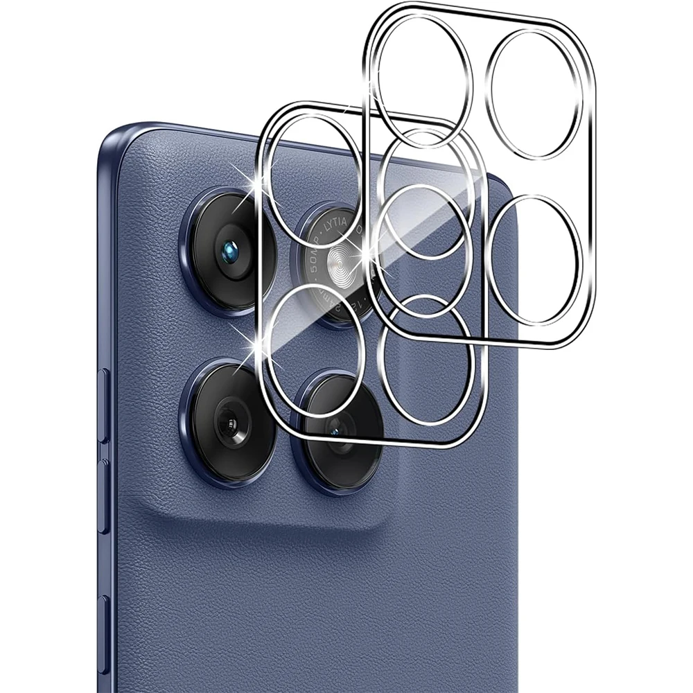Película protetora de lente de câmera de vidro temperado, 1-3 peças, para motorola signature edge 70 pro fusion + 60 g87/77/67/57/17, tampa de lente
