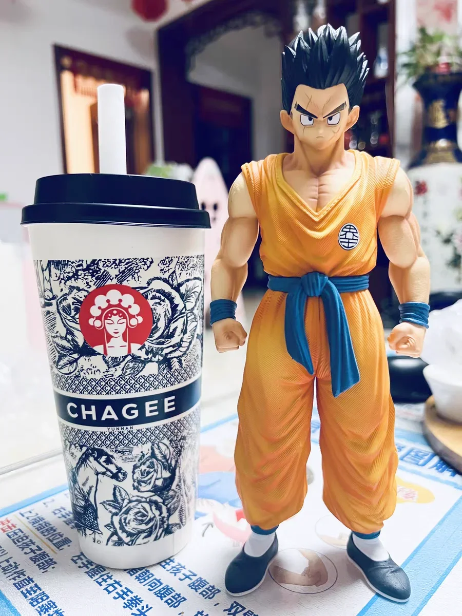 Figura de acción de Dragon Ball Z Yamcha, modelo de Pvc de colección de 25cm, Krillin Gk, estatuilla de acción, adorno de escritorio, juguetes de decoración, nuevo Anime