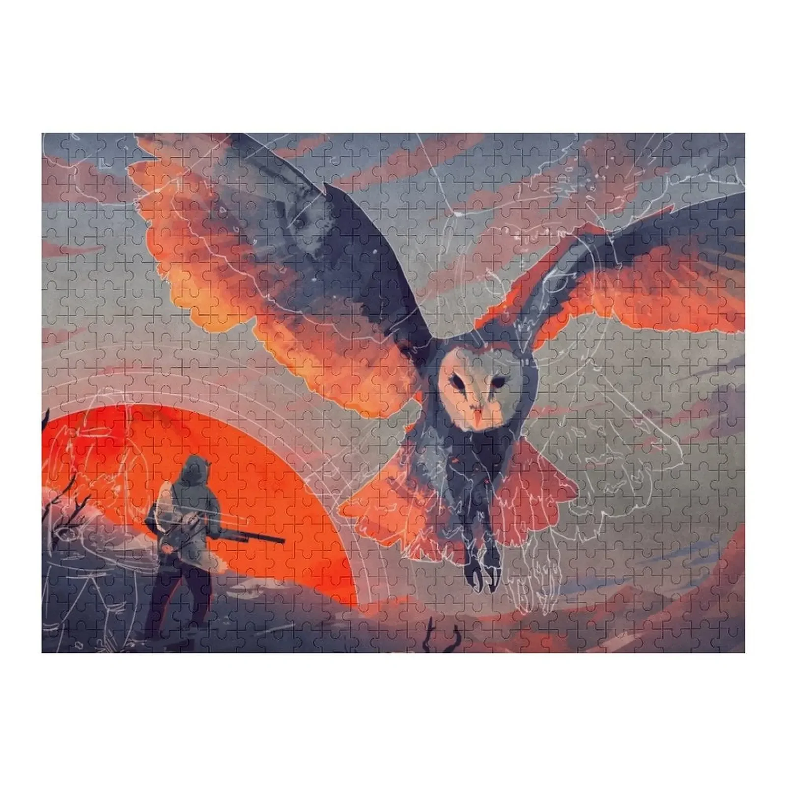 

Owl Hunt Jigsaw Puzzle Animal Wooden Jigsaws For Adults Personalized Gifts Wooden Name Custom Personalized Puzzle