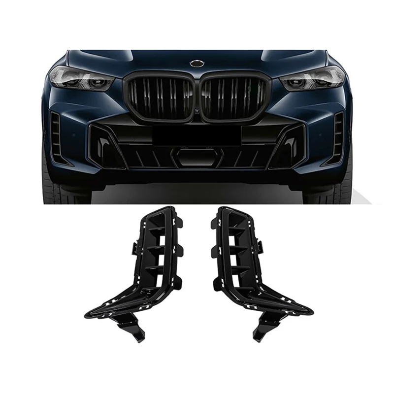 

Classy-Car Front Bumper Fender Cover Air Vent Cover Trim Outlet Intake Frame For BMW X5 G05 X5L 2023-