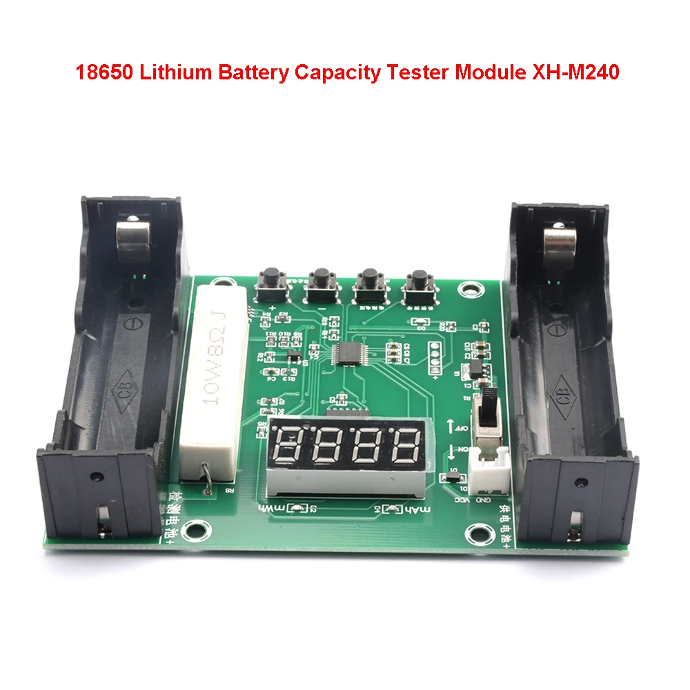 18650 Lithium Battery Capacity Tester Module MAh MWh Digital Battery Power Detector Module 18650 Battery Tester Type-C