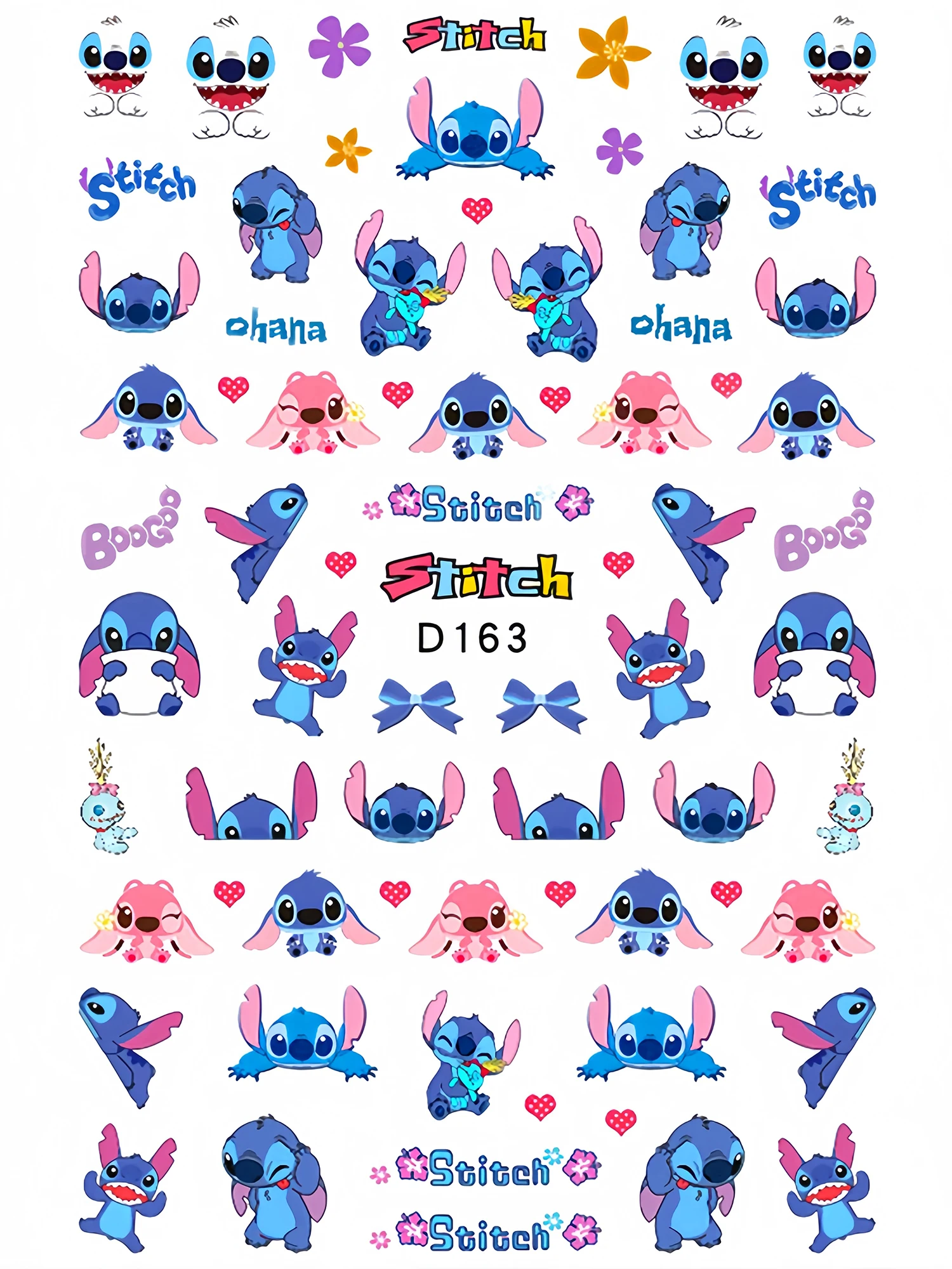 Disney Cartoons Lilo & Stitch LinaBell Stickers Animatieaccessoires Mickey Mouse Winnie de Poeh Speelgoedstickerpakket