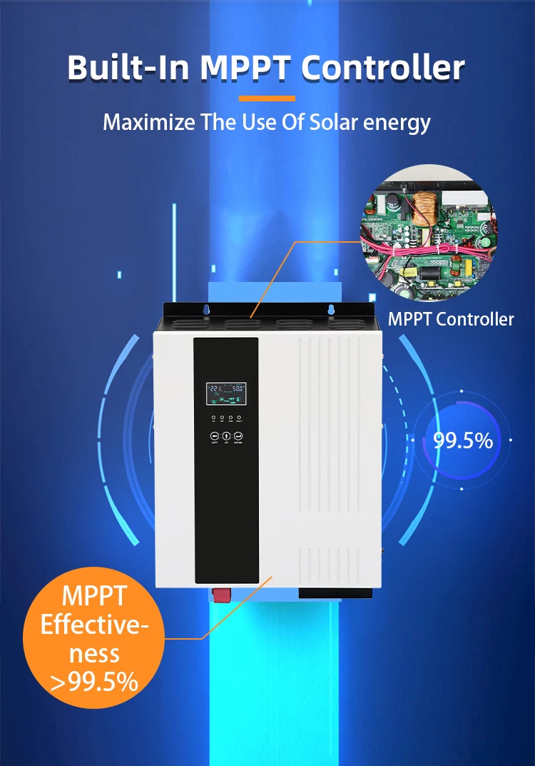 Entelechy Wind Solar 10kva 15kva 21.6kva Hybrid Inverters Low Frequency Inverter