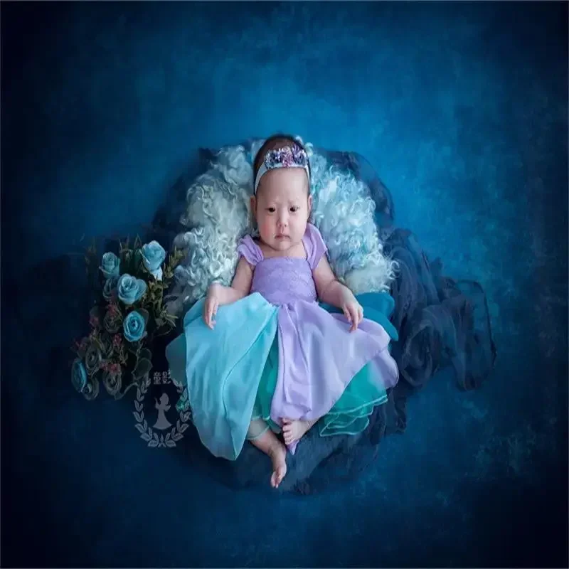

Реквизит для фотосъемки новорожденных, детские товары, кружевное платье, головные уборы, одежда для маленьких девочек, Белоснежное платье, аксессуары для фотосессии, юбка-пачка
