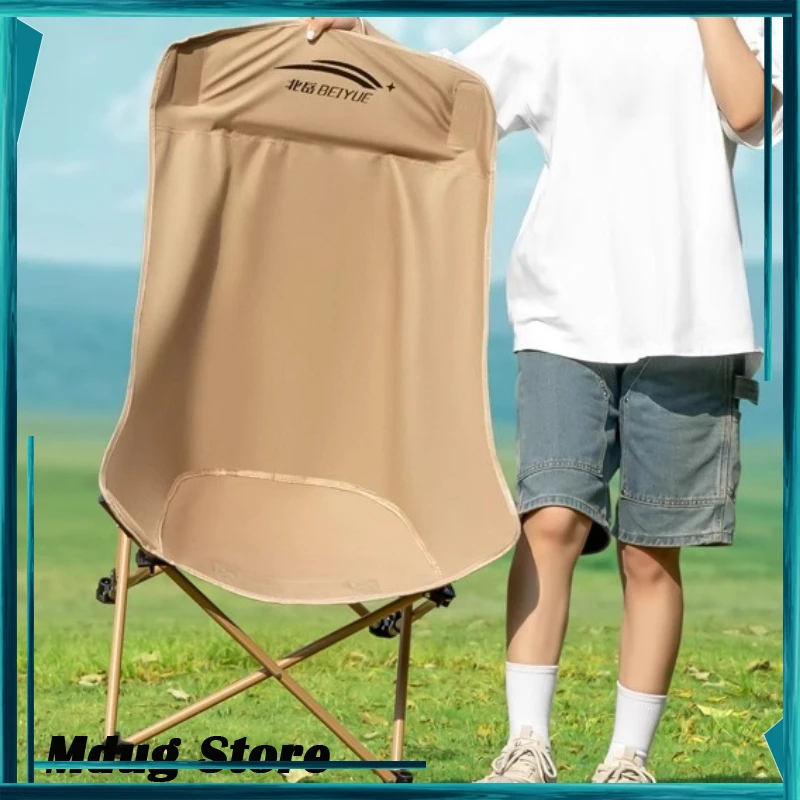 

High Back Comfy Beach Chairs Compact Folding Lawn Chaise Beach Chairs Garden Relaxing Balcony Pliante Plage Outdoor Furniture