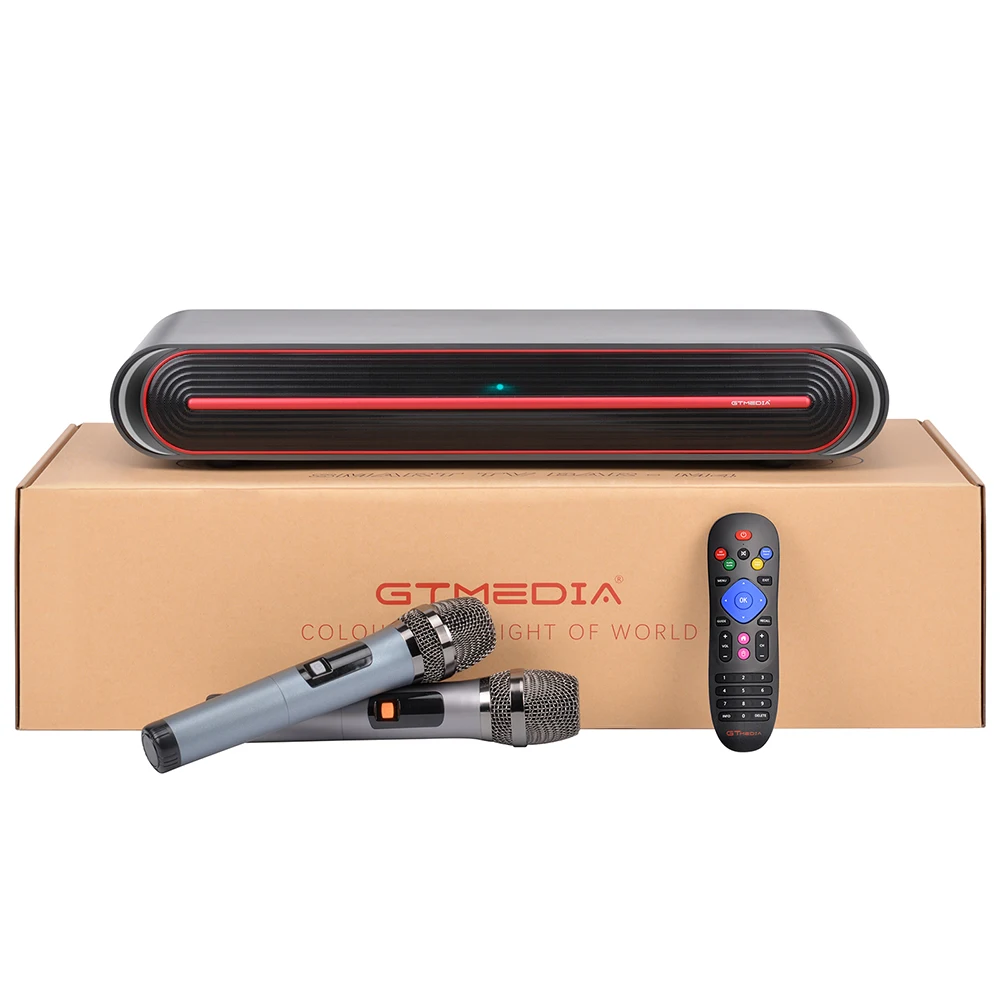 

Home Theater System GTMEDIA M4 Hi-Fi Surround Sound Bar OTT 4K Movie Audio Amplifier