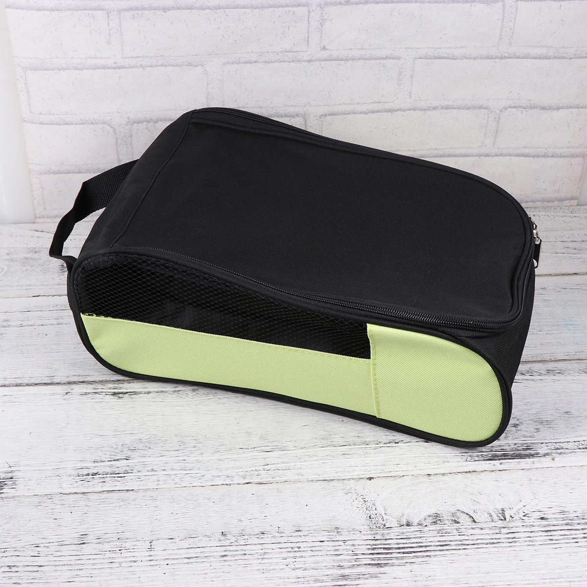 Golf Shoe Bag Portable Durable Polyester Ventilation Mesh Travel Shoe Case Breathable Storage Pouch for Sports Outdoors