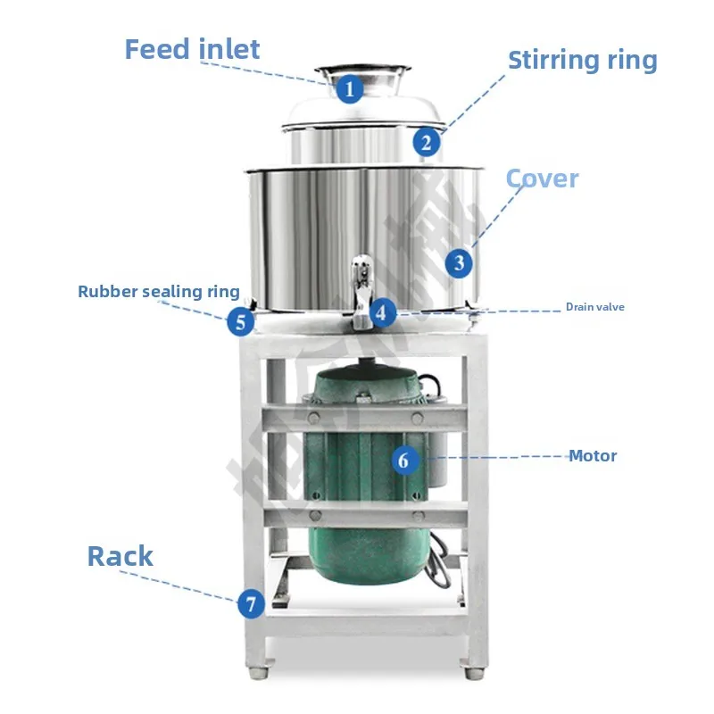 Beater impermeable steel commercial kitchen appliances small food machinery processing equipment household automatic