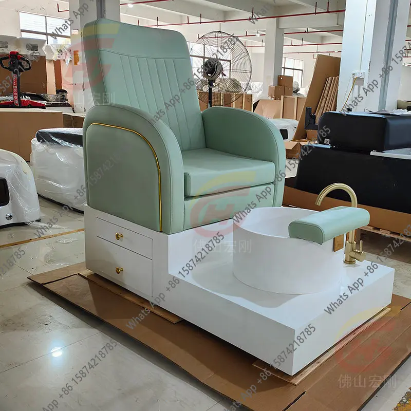 Nail Chair Multifunctional Nail Foot Soaking Sofa Foot Bath Nail Bath  Spa SPA Chair Eyebrow Tattoo Foot Eyelash Chair