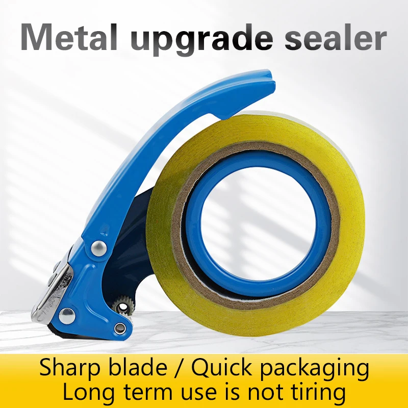 사무실 접착 롤러 테이프 디스펜서 커터 고정 패키지 기계 용품 가방 플라스틱 포장기 씰링 새로운