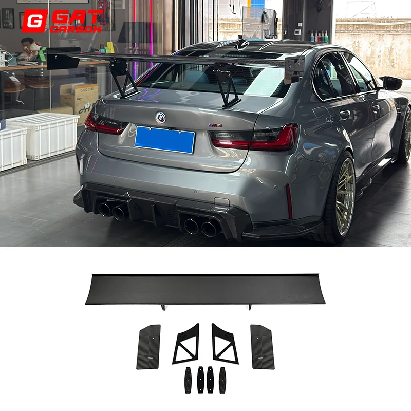 

Rear Spoiler GT250 Style Dry Carbon Fiber Fixed Wing Spoiler Car Modification Spoiler for BMW M2 M3 M4 G87 G80 G82