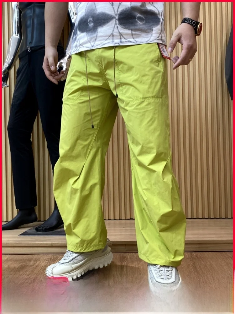 

Легкие дышащие повседневные брюки унисекс Dopamine Color для активного отдыха, быстросохнущие, для мужчин и женщин, в стиле рабочей одежды для пар