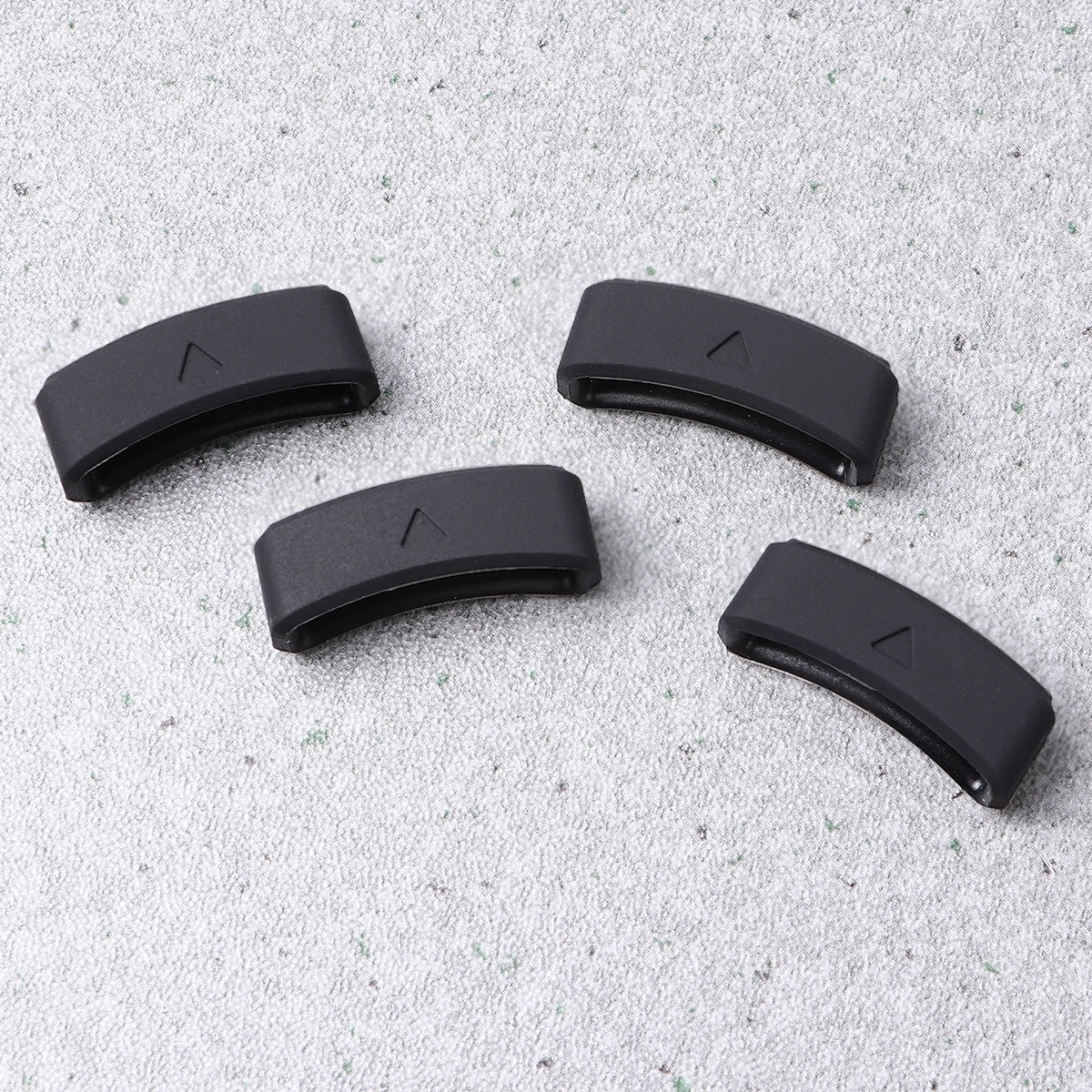 

4pcs Silicone Watch Strap Keeper Soft Durable Bands Loop Retaining Buckle Hole Insertion Comfortable Fit Replacement