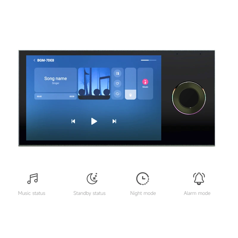 M20 KNX Smart  Touch Screen Video Intercom Music Playback Bluetooth Connectivity Android OS Surveillance