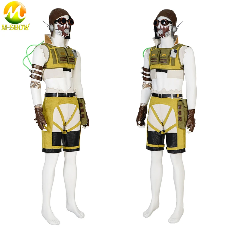 Game Apex Legends Cosplay Octavio Silva Costume  Mens Octane Uniform Halloween Carnival Party Outfits