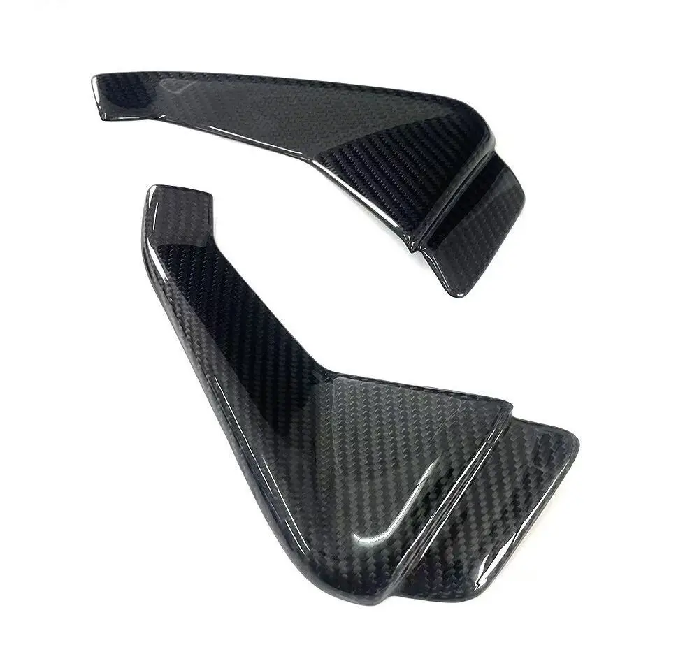 

Motorcycle Front Lip Wind Wing Cover Carbon Fiber Cone Aerodynamics Fairing Spoiler For Aprilia RS 660 2021-2024