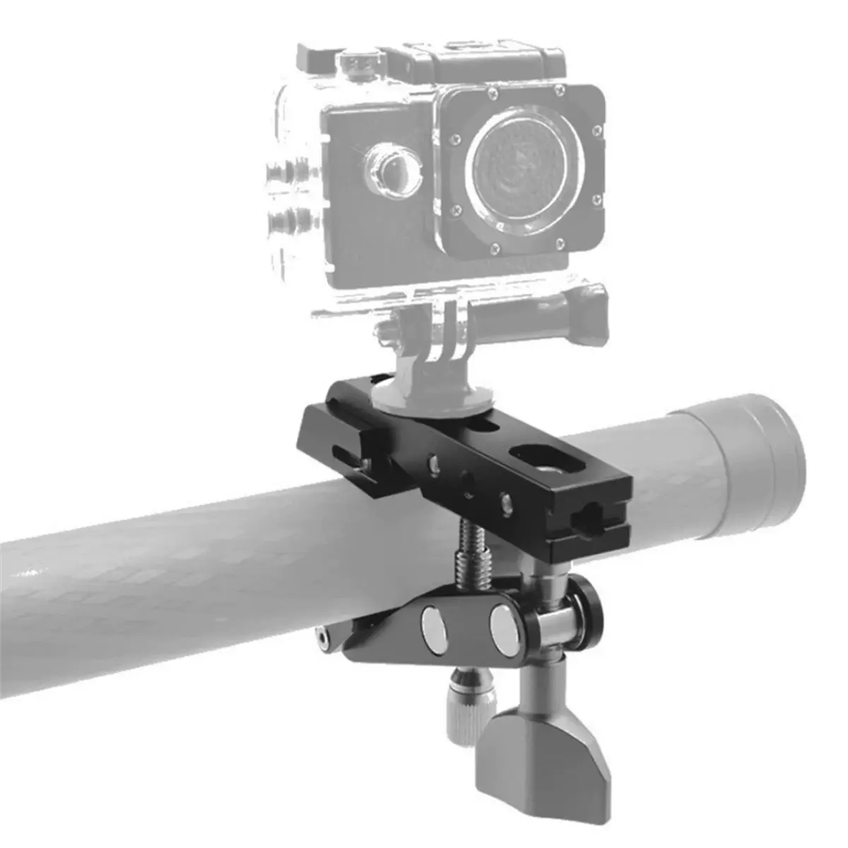Crab Super Clamp Camera Clamp Fixing Mount Clip Portable Travel Photography Bracket for DSLR Camera Vlog Video