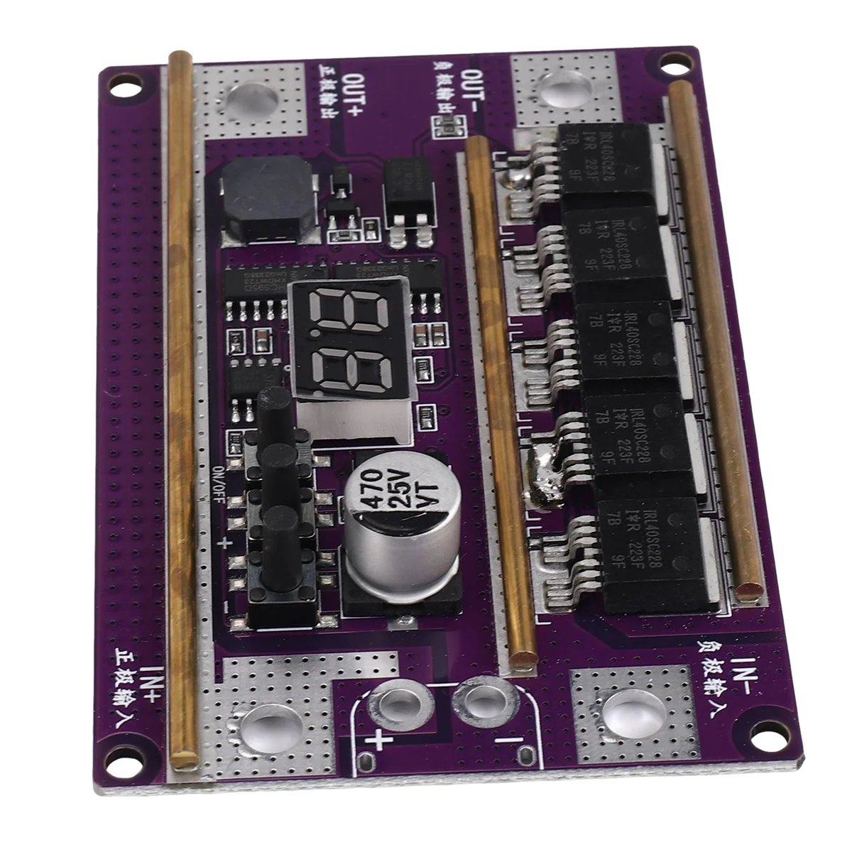 

HJBW Мини-аппарат для точечной сварки DIY Kit 99 передач мощности Регулируемая плата управления точечной сваркой для 18650 аккумуляторной сварки-B