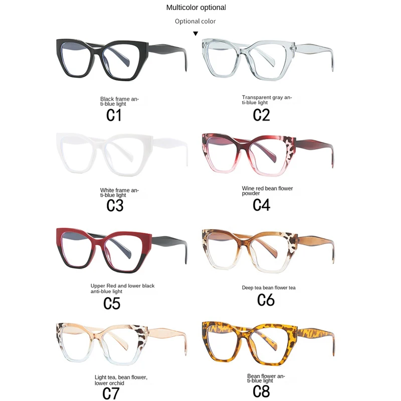 مكافحة نظارات الضوء الأزرق الرجعية مثير القط العين النظارات النساء الرجال النظارات الفاخرة الضوء الأزرق حجب رجل سيدة الكمبيوتر النظارات