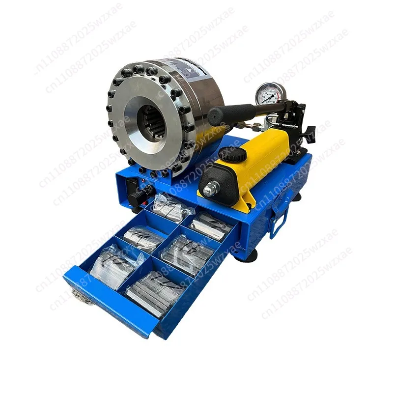 Manual steel pipe hydraulic small shrinking mechanical scaffold withholding high pressure YouTube joint pipe shrinking machine