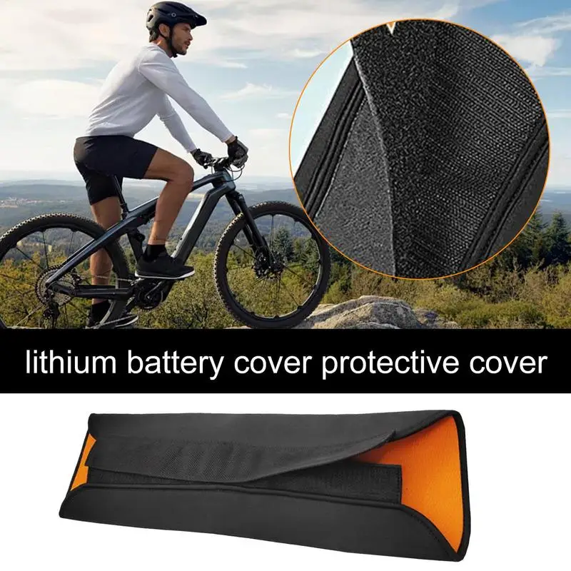 

Ebikes Battery Cover Waterproof Dustproof Electric Bike Covers Cycling Accessories Case Protective Bicycles Pack Accessories For