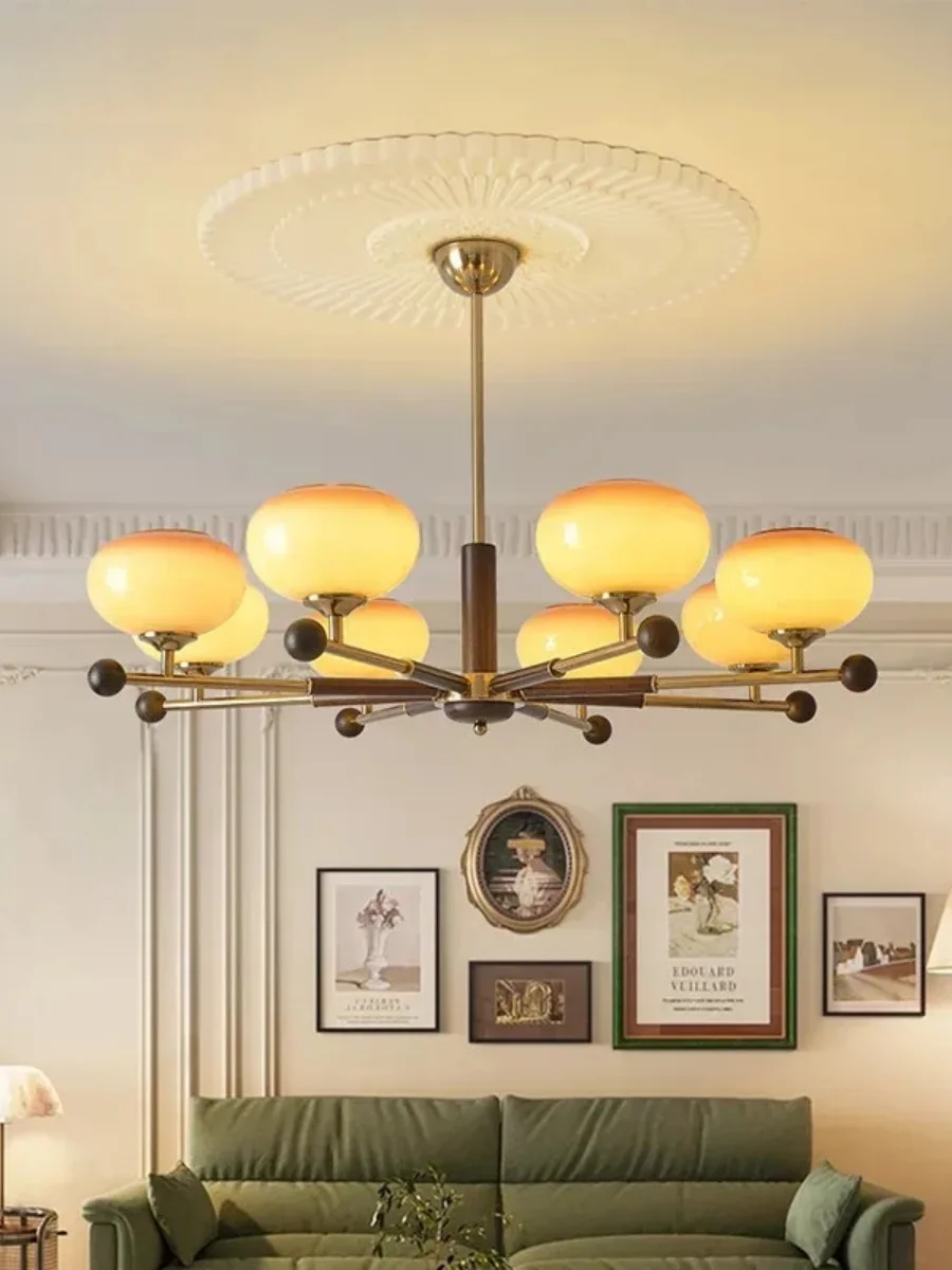 

BROTHER Contemporary Pendant Lamp American Living Room Dining Room Bedroom Hotel Villa Cafe Simple Art Home Chandelier