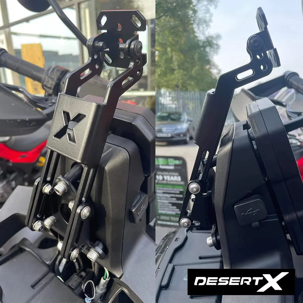 DESERTX NEW Motorcycle Accessories GPS Smart Phone Navigation Mount Mounting Bracket For Ducati Desert X 937 2022 2023 2024 2025