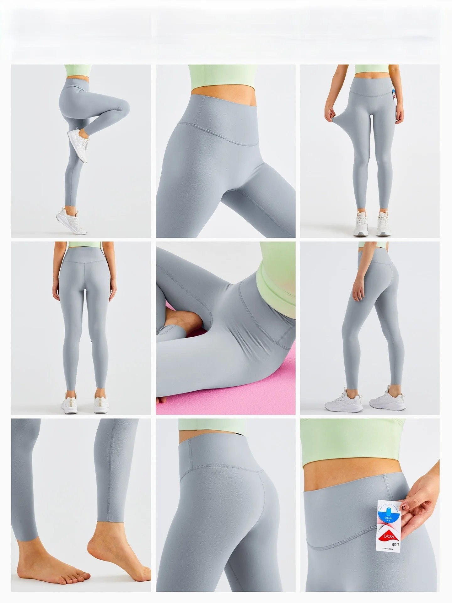 요가 팬츠 발목 길이 여성 여름용 양모 하이웨이스트 리프트 스트레치 워킹 포켓 여성용 보온 팬츠 트렌디 신상