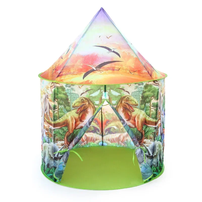 Kids Play Tent Dinosaur Kids Play Toys Tent For Children's House Tipi Tents Folding Indoor Garden Playhouse Child Ball Pool Gift