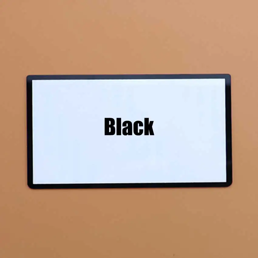 ChengHaoRan 1pcs Glass Upper Screen Lens Cover For New 3DS Top LCD Screen Protector Panel Top Mirror W/ Adhesive