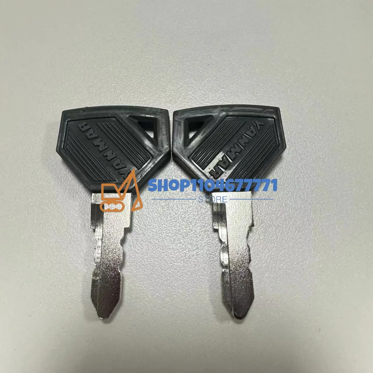 10 шт. 52160 Ключ зажигания 198360 -52160 для машин Yanmar, экскаватор, грейдер, демпфер SC2400 SC2450 EX2900, трактор John Deere