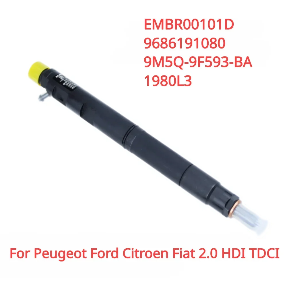 EMBR00101D / 9686191080 / 9M5Q9F593BA New Diesel Injector Nozzle For FORD PEUGEOT CITROEN FIAT 2.0 HDI TDCI