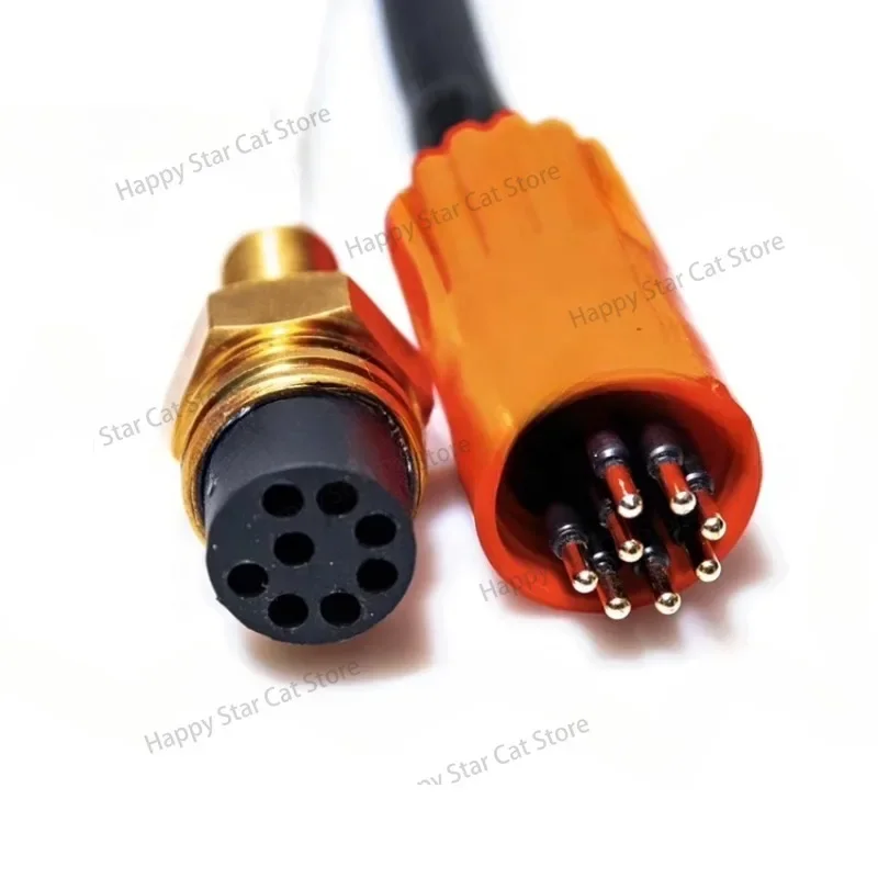 Pluggable IP69 ROV Connector Subconn IP69 8 Pin Waterproof Connector