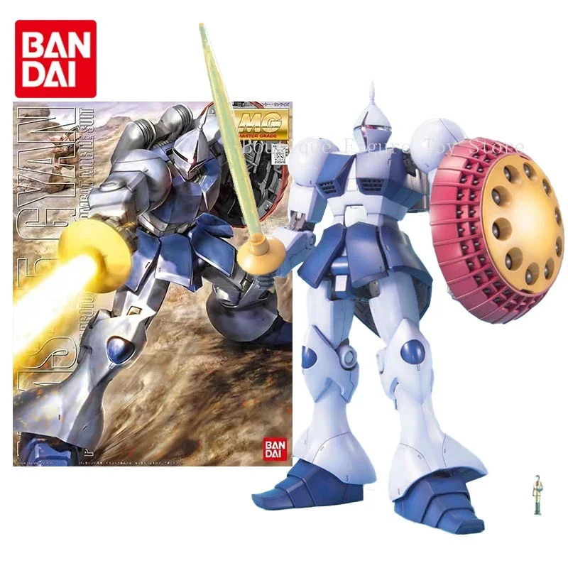 

Bandai Genuine Gundam Model Kit Anime Figure MG 1/100 YMS-15 Gyan Collection Gunpla Model Anime Action Figure Toys for Children