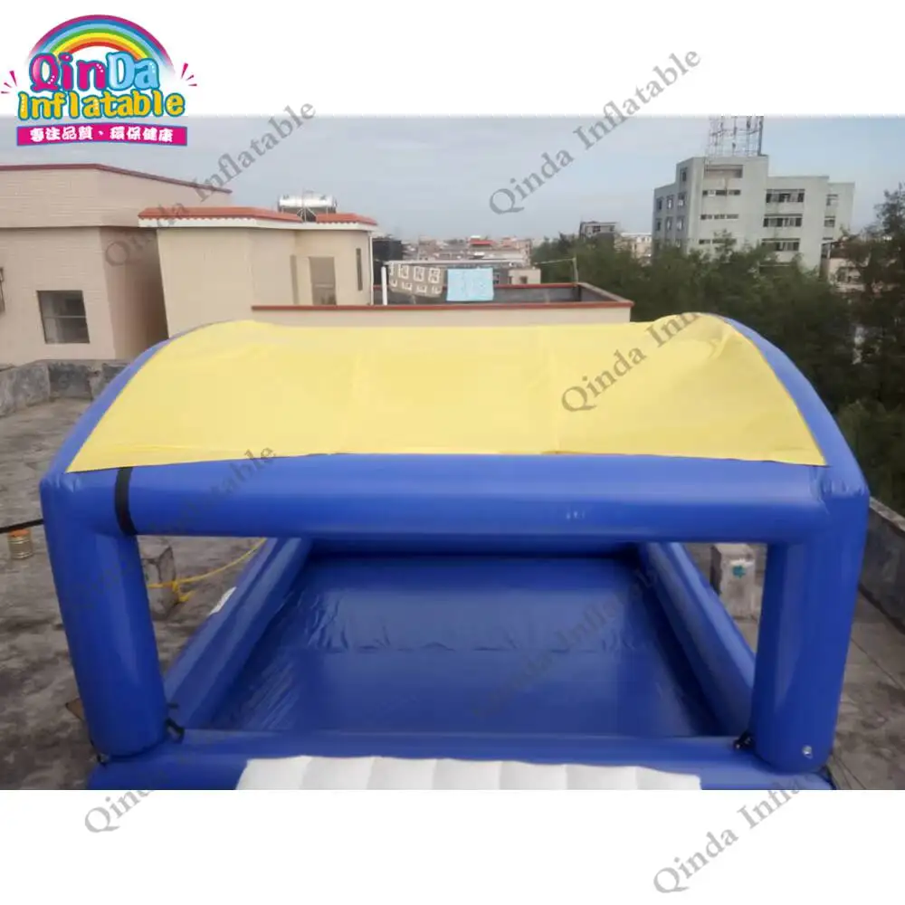 

0.9Mm PVC Tarpaulin Inflatable Cover Swimming Pool Tent 5M Inflatable Pool With Tent Cover