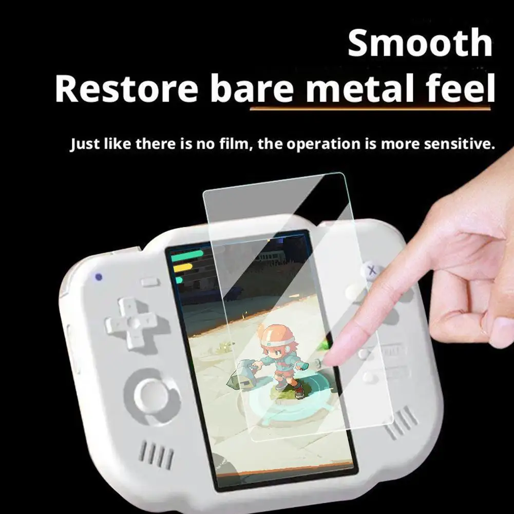 Screen Protector for MagicX Zero 40 Game Console Clear Scratch-Resistant Tempered Glass Film for Game Console Screen Protection