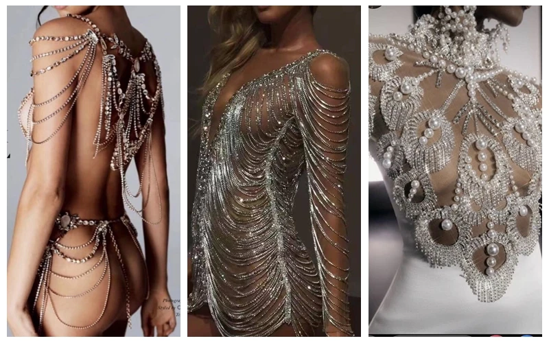 Bonbonrosa Strassbesatzrolle für Kleidung, Haare, dekorative Besätze, Nähte, Tassenkette, Streifen, Nähzubehör, Bastelkristall – Detail 2