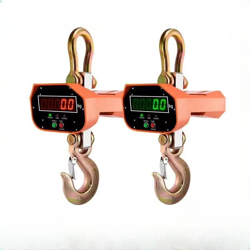 High precision 3t5t10t electronic crane scale driving hanging hook 1t  wireless weighing industrial