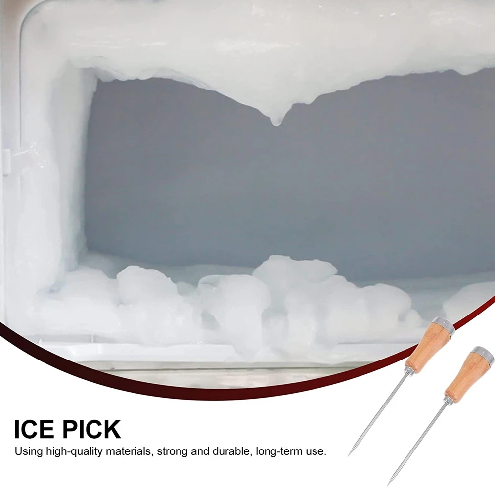 

2 шт. льдогенератор с деревянной ручкой, инструменты из нержавеющей стали для кухни