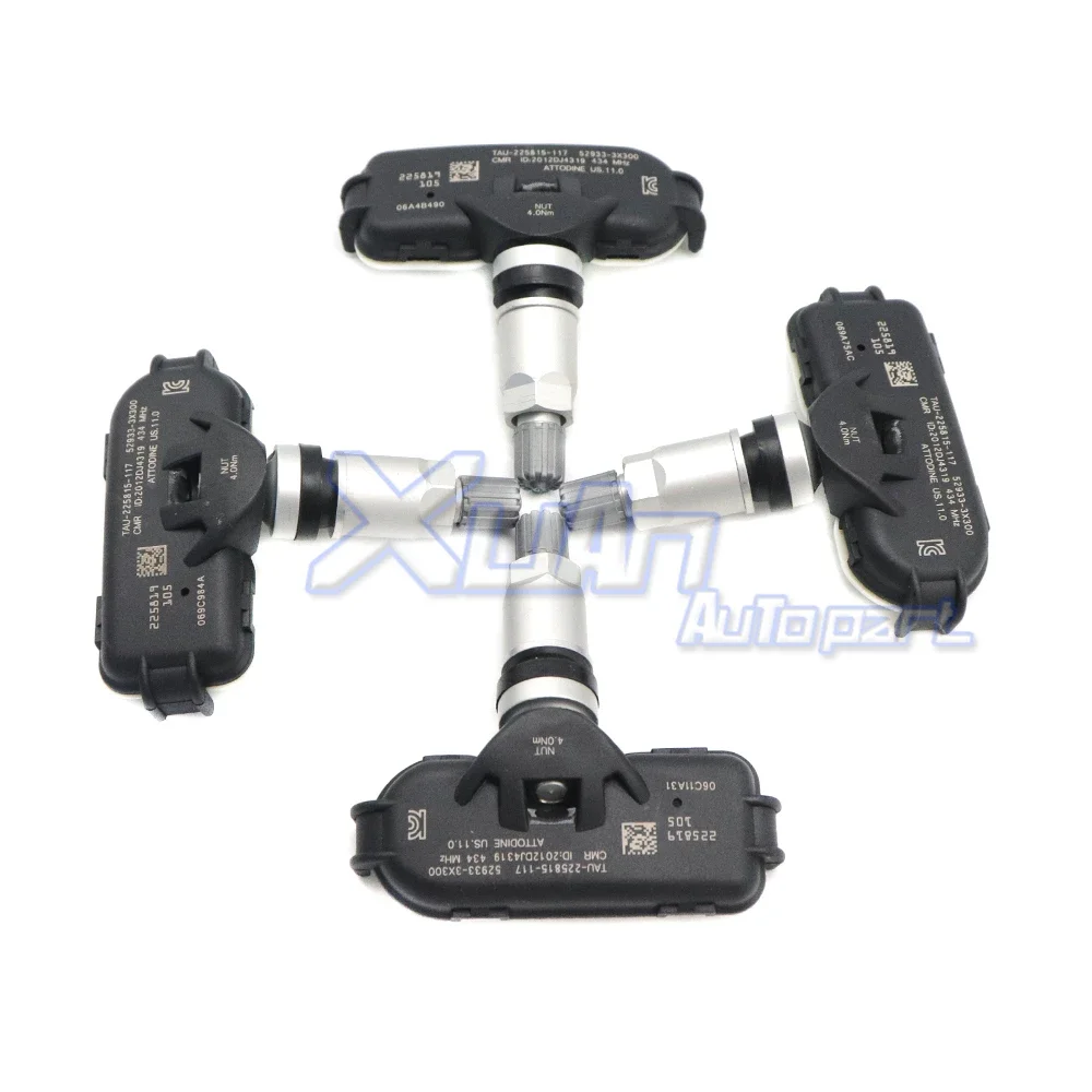 52933-3X300 TPMS Tire Pressure Sensor Wheel Monitor For Hyundai I30 I35 Elantra Kia K3 RIO 434MHZ 529333X300 52933-4V000