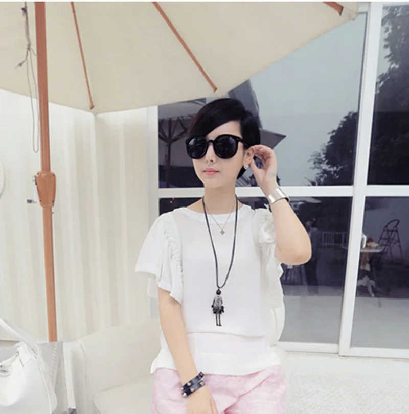 2026 The New Korean Sweater Chain Crystal Piece Girl Long Necklace Sweater Chain Female Fashion Wild Ornaments
