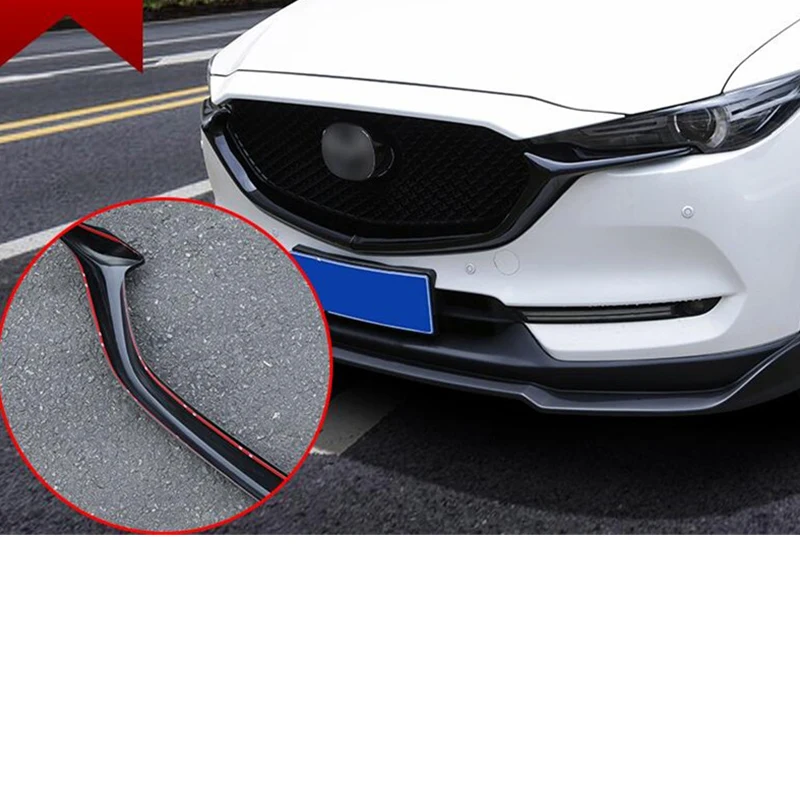 For CX-5 Car Grille Trim Strip Mazda CX5 FRONT Bumper Full Star RACING Grills Cover Trim ACCESSORIES GRILL CX8 2017-2020